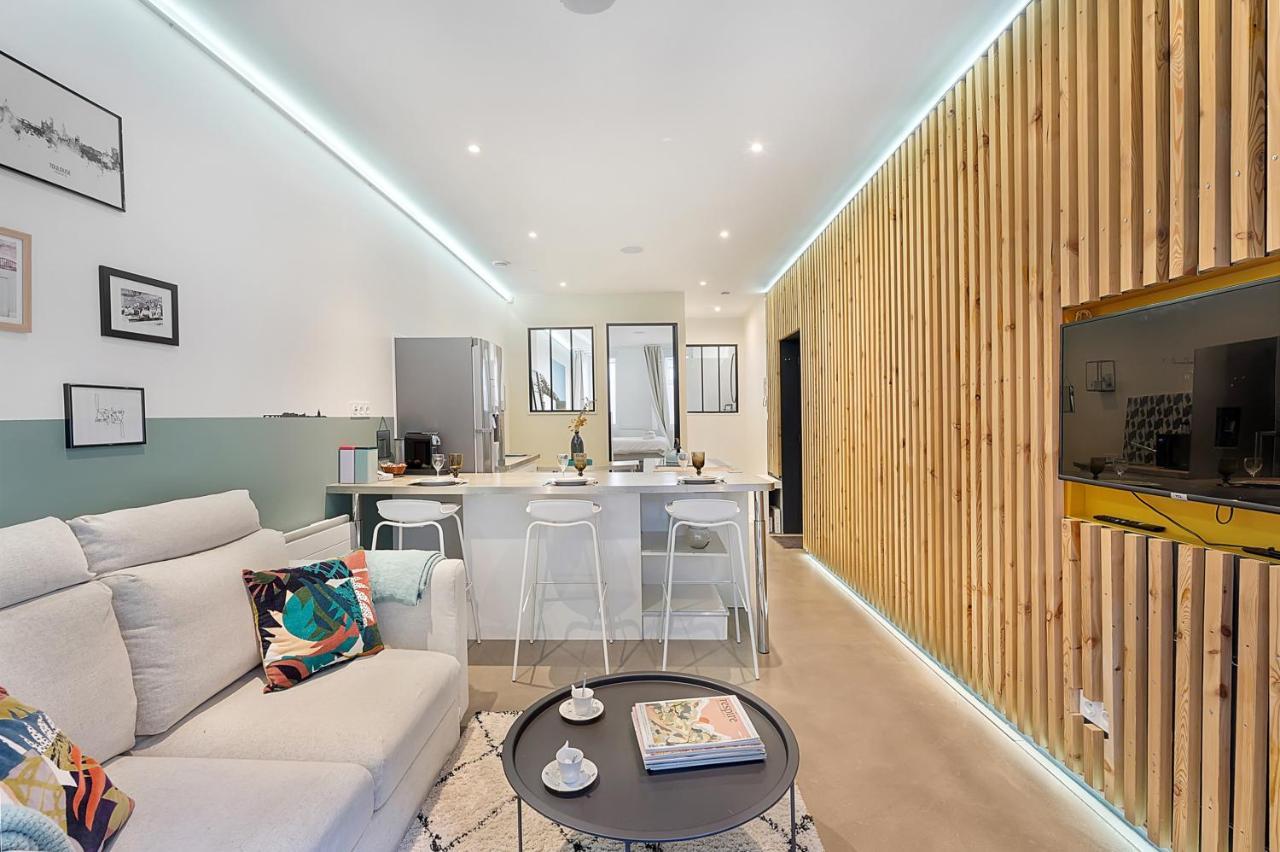 Le Phare - Au Coeur Du Quartier Des Chalets Toulouse Luaran gambar
